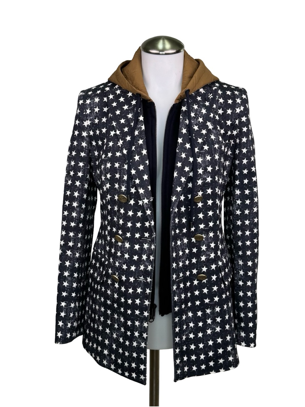 Dickey Blazer Jacket (US 6) Modified for Veronica Beard & BRUNNE Dickeys - Picture 12 of 16